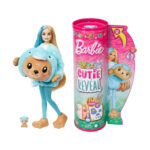 MATTEL Barbie Cutie Reveal – Bambola con Costume di Peluche da Orsacchiotto-Delfino HRK25