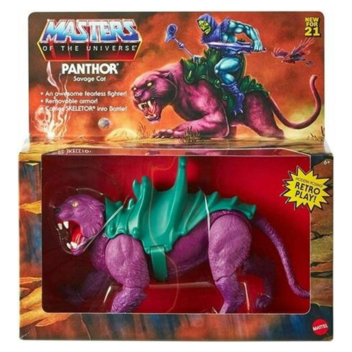 MATTEL Masters of the Universe Origins Panthor GVN49