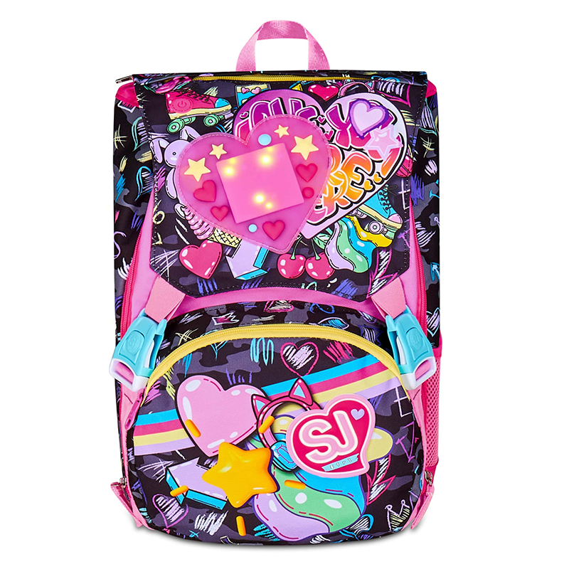 SEVEN Zaino Estensibile Big Game Led Girl