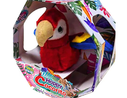 YES TOYS Pappagallo Rosso Parlante Interattivo