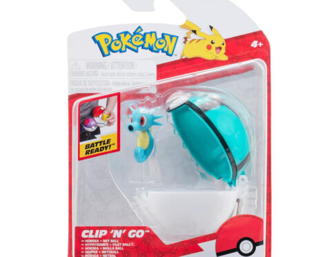 JAZWAREZ Pokemon Clip n Go | Horsea e Poke Ball