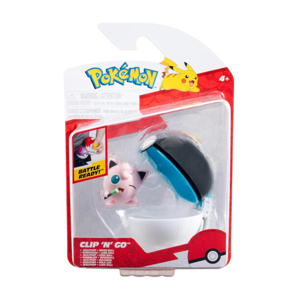 JAZWAREZ Pokemon Clip n Go | Jigglypuff