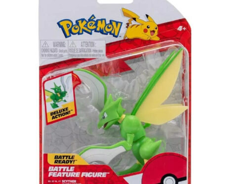 JAZWAREZ Pokemon Battle Ready Deluxe Action Figure | Scyther