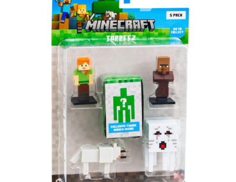 MOJANG STUDIO Minecraft | 6 Personaggi 5+1 a Sorpresa | Set C
