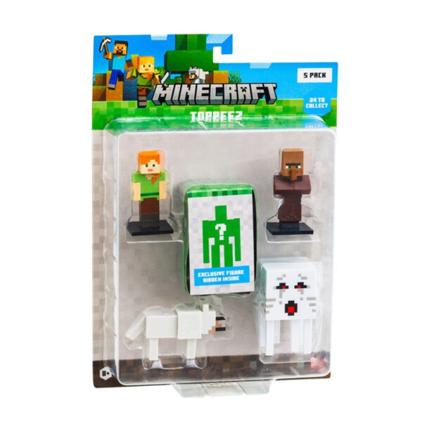 MOJANG STUDIO Minecraft | 6 Personaggi 5+1 a Sorpresa | Set C