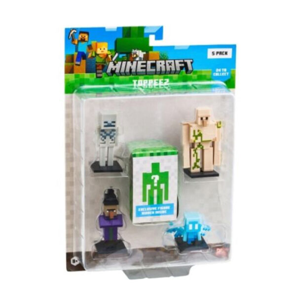 MOJANG STUDIO Minecraft | 6 Personaggi 5+1 a Sorpresa | Set D