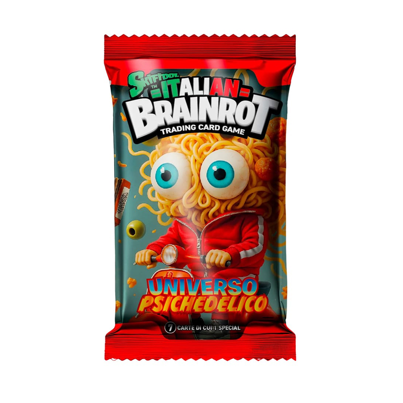 SKIFIDOL Italian Brainrot | Allucinaziona Cosmica | Bustina da 7 Carte | Prima Serie