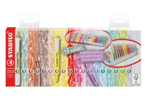 STABILO Set 18 evidenziatori Swing Cool