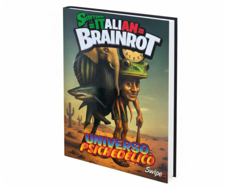 SWIPE Italian Brainrot Diario 12 Mesi 416 Pagine con 2 Card da Collezione