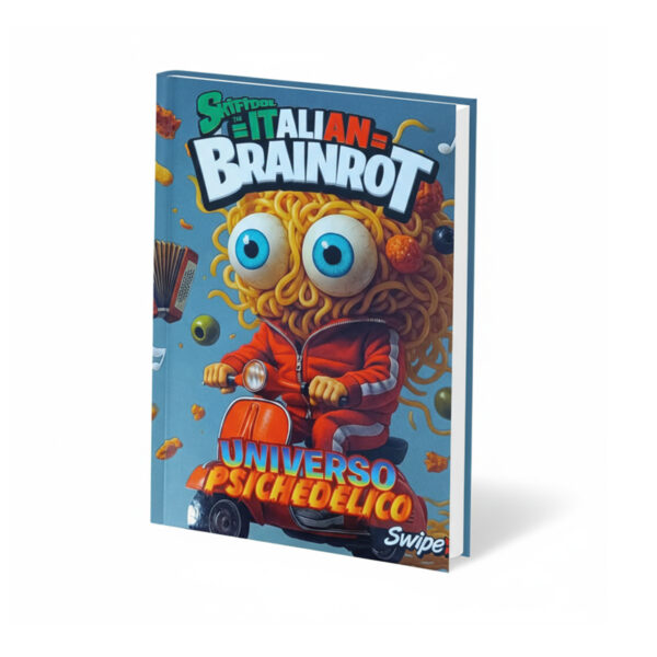 SWIPE Italian Brainrot Diario 12 Mesi 416 Pagine con 2 Card da Collezione | Bungoletti Spaghettini