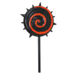 Accessorio Halloween Lecca Lecca Arancione e Nero