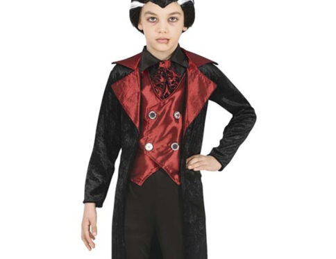 Costume da Vampiro con Gilet per Bambino