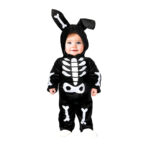 Costume Halloween Infanzia Coniglio Scheletro