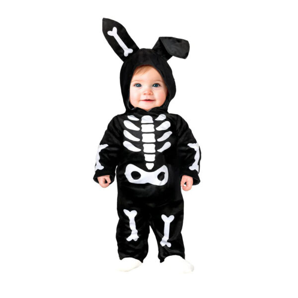 Costume Halloween Infanzia Coniglio Scheletro