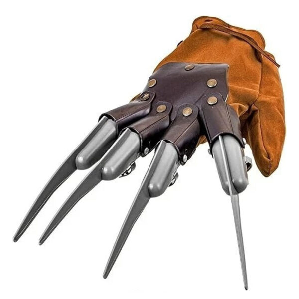 Accessori Guanti con Artigli in Plastica in stile Freddy Krueger