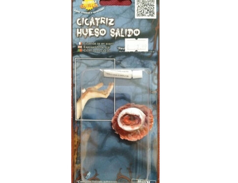 Kit Cicatrice con Osso a Vista per Halloween e Feste Horror