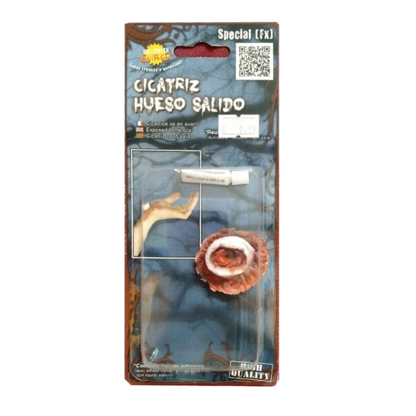 Kit Cicatrice con Osso a Vista per Halloween e Feste Horror