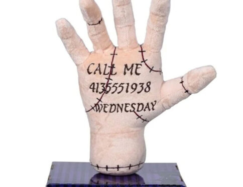 Peluche La Cosa Mercoledi Addams Wednesday 25cm