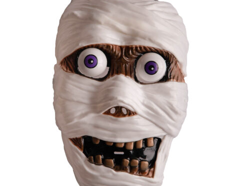 CARNIVAL TOYS Maschera Mummia in Plastica con Occhi Mobili