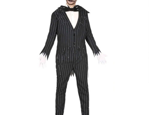Costume Halloween Uomo Mr Skeleton