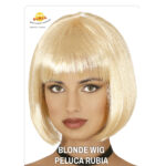 Parrucca Bionda Caschetto in stile Raffaella Carrà