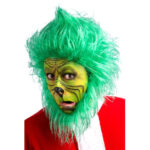 Parrucca e Barba Verde in stile il Grinch