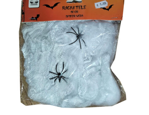 Ragnatele per Addobbo Carnevale e Halloween