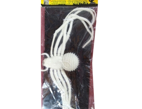 Ragno Bianco in Plastica da Appendere per Halloween