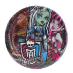 Set da 5 Piatti Halloween Monster High 20.5 cm