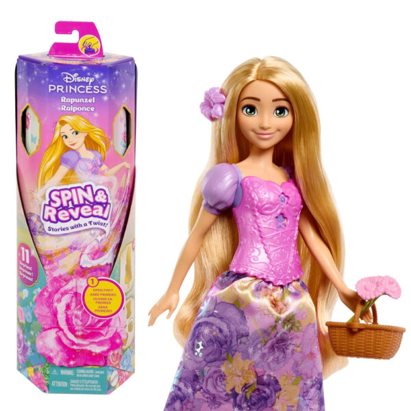 MATTEL Disney Princess Spin & Reveal Rapunzel