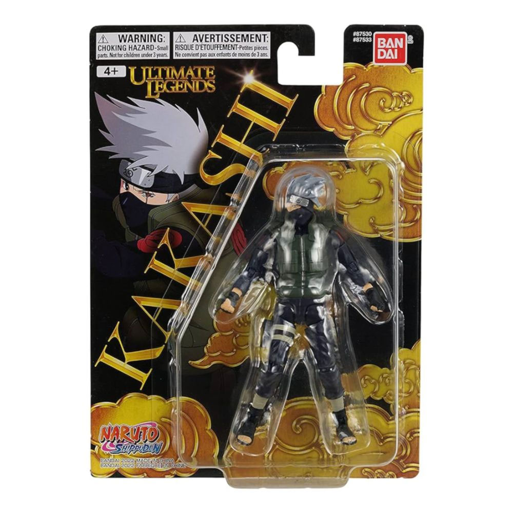 BANDAI Hatake Kakashi Personaggio Snodabile