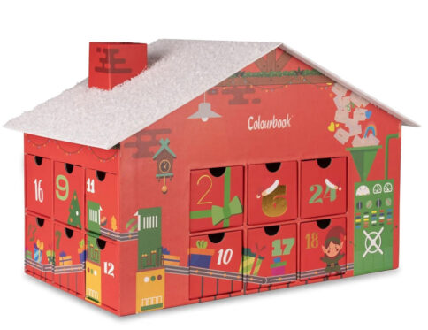 COLOURBOOK Calendario Avvento Natale 2025 con Sorprese Cancelleria