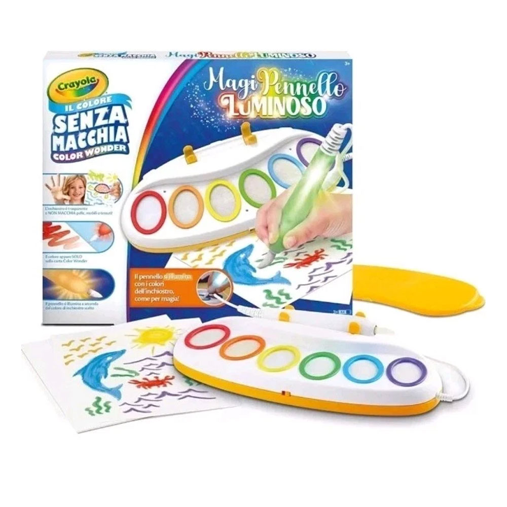 CRAYOLA Color Wonder Stampini Luminosi