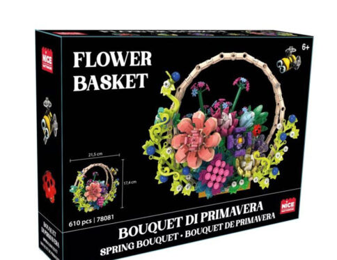 NICE GROUP Flower Mattoncini Bouquet di Primavera