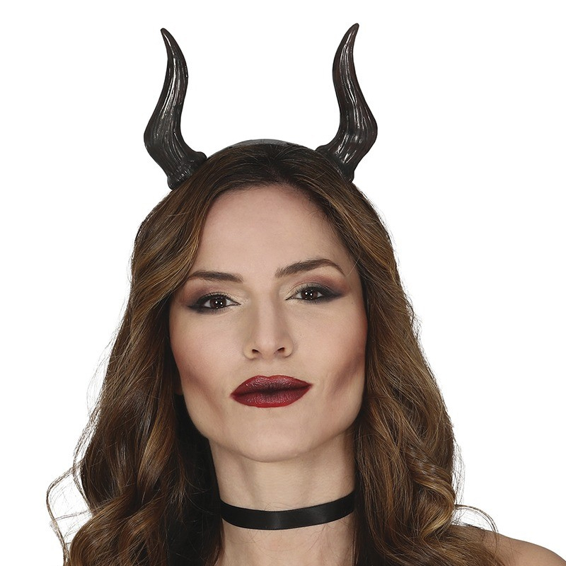 Corna da Diavolo Nere Piccole