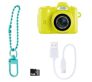 2-PHOTO-CREATOR-Mini-Fotocamera-Digitale-Verde-Pro-1GB-SD-Card-Ricaricabile-6-Colori-Disponibili