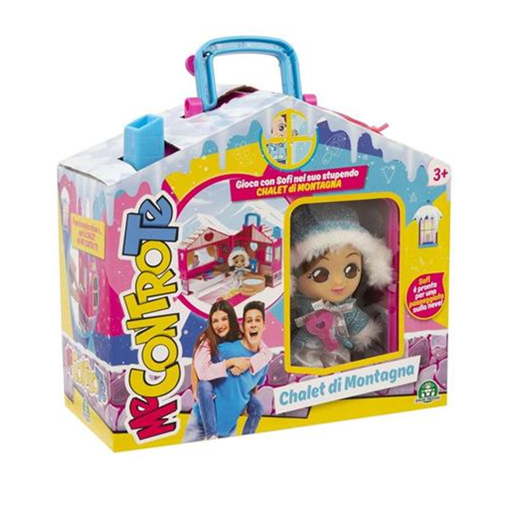 GIOCHI PREZIOSI Me Contro Te Chalet di Montagna di Sofì e Luì con Mini Doll e Accessori 12cm