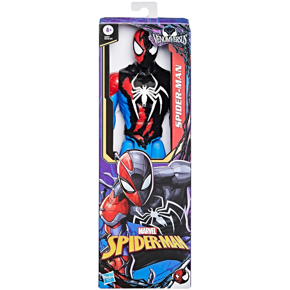 HASBRO-Marvel-Venomized-Spiderman-personaggio-snodabile-30-cm