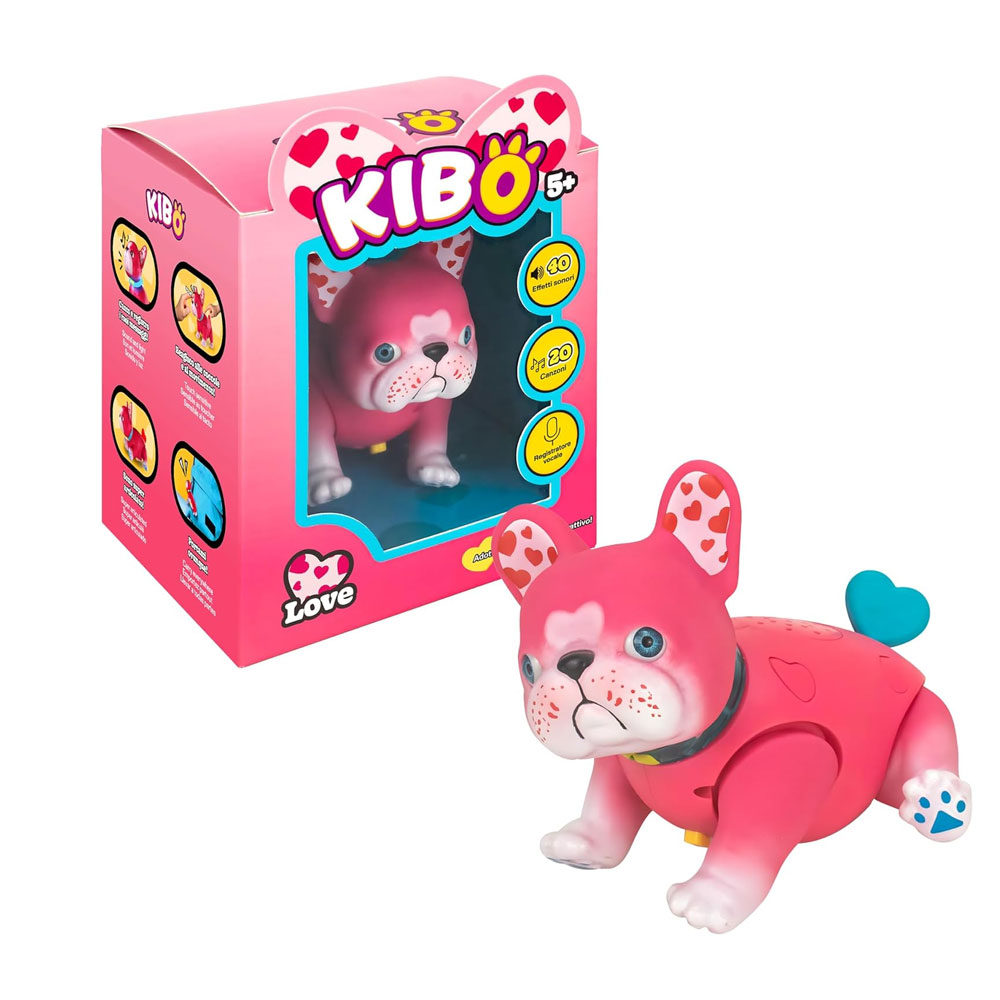 ROCCO GIOCATTOLI Kibo Bulldog Francese Interattivo Love