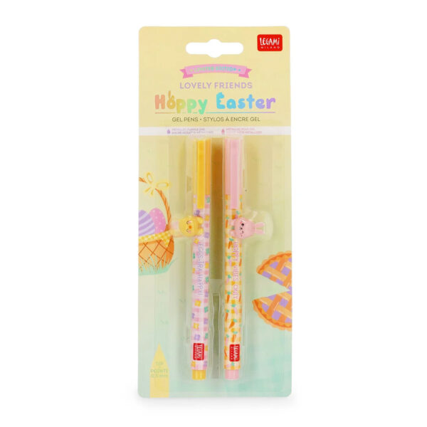 LEGAMI Set di 2 Penne Gel - Hoppy Easter - Edizione Speciale Pasqua 2026