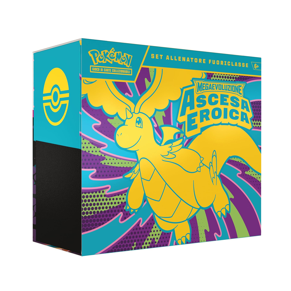 Pokémon GCC: Set Allenatore Fuoriclasse Megaevoluzione – Ascesa Eroica (ETB) – Italiano