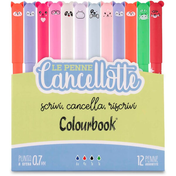 CANCELLOTTI Set da 12 Penne Gel con la Magia Termosensibile