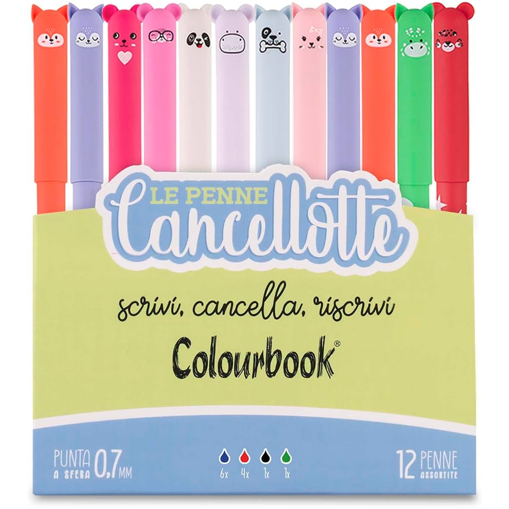 CANCELLOTTI Set da 12 Penne Gel con la Magia Termosensibile