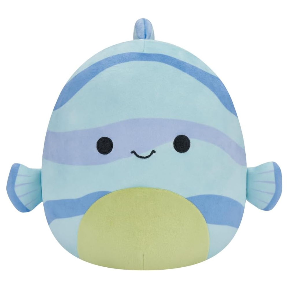 KELLYTOY Squishmallows Peluche 19cm Leland Il Pesciolino a Strisce
