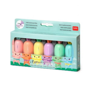 LEGAMI-Set-di-6-Mini-Evidenziatori---Carrate-Team