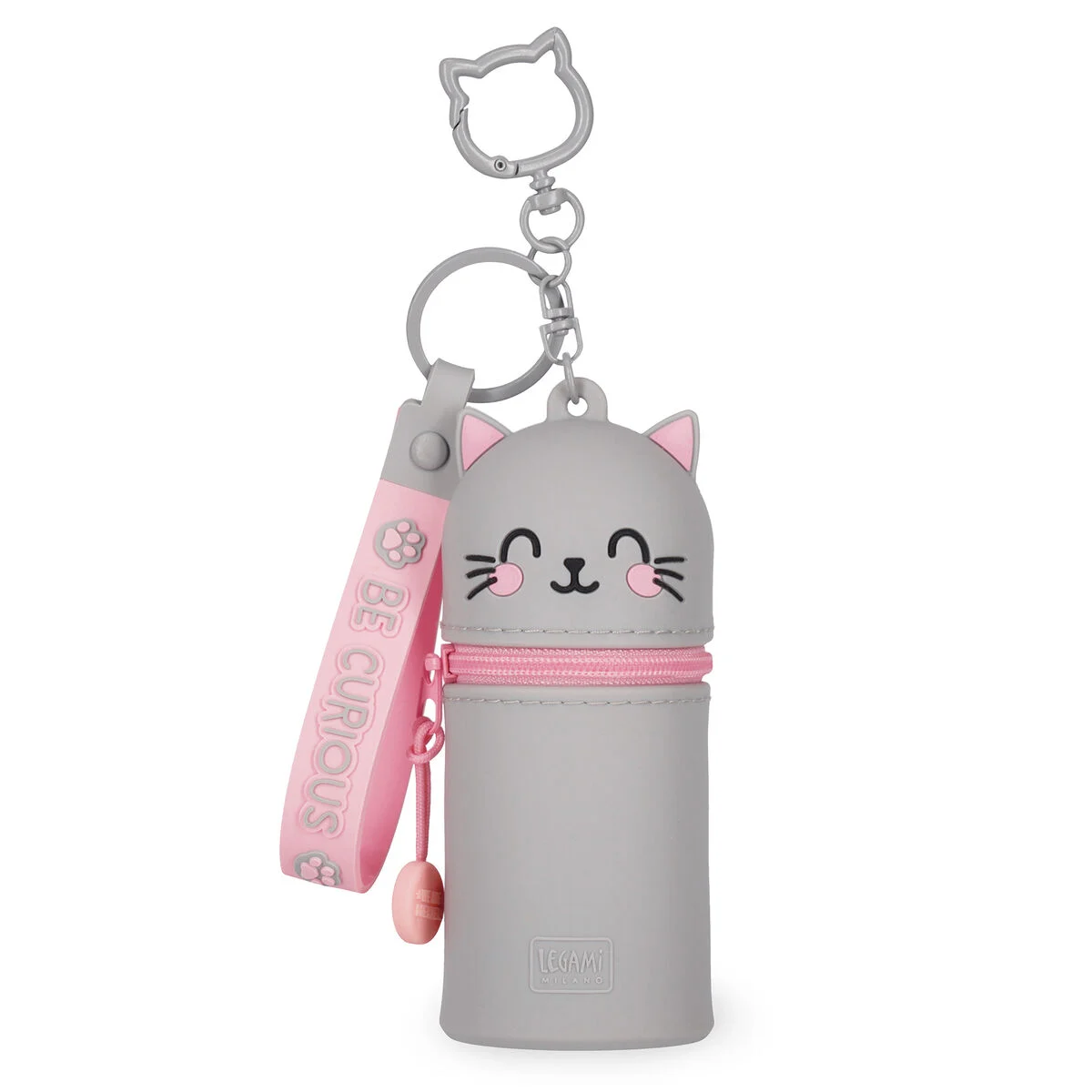 LEGAMI Portamonete con Portachiavi Kitty – Mini Kawaii