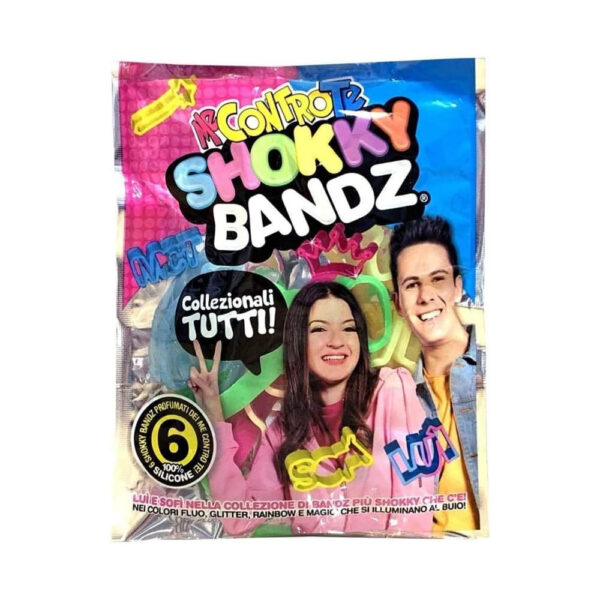 GIOCHI PREZIOSI Me Contro Te Shokky Bandz 6 Elastici Profumati