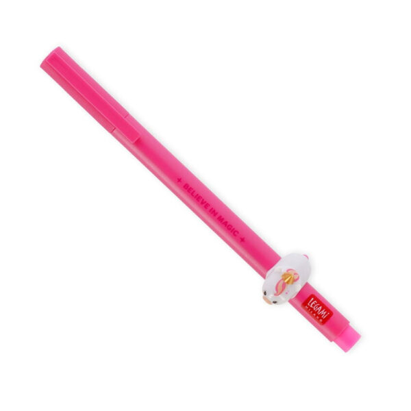 LEGAMI Penna Gel con Animaletto Decorativo Unicorno "Believe in Magic" - Lovely Friends