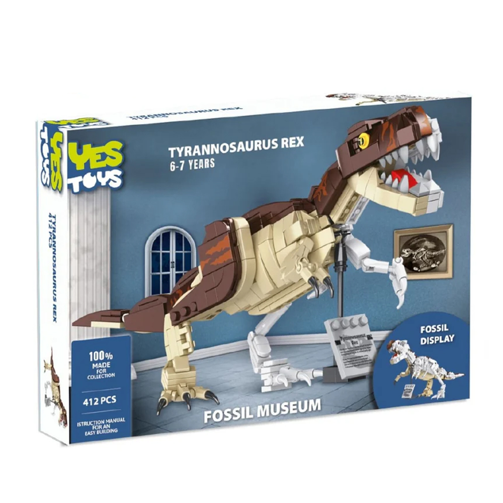 YES TOYS Set Costruzioni Tyrannosaurus Rex