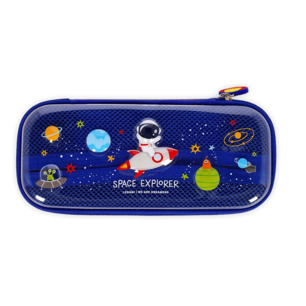 LEGAMI Astuccio Wonderwow Space – Organizzatore a 2 Scomparti con Portapenne